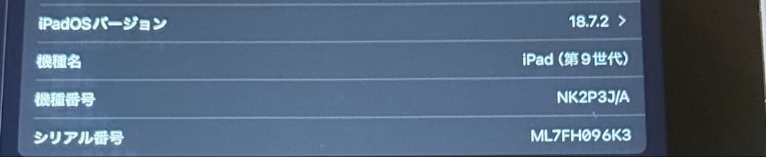 【美品】iPad 第9世代 256GB Wi-Fi 保護フィルム使用 動作良好