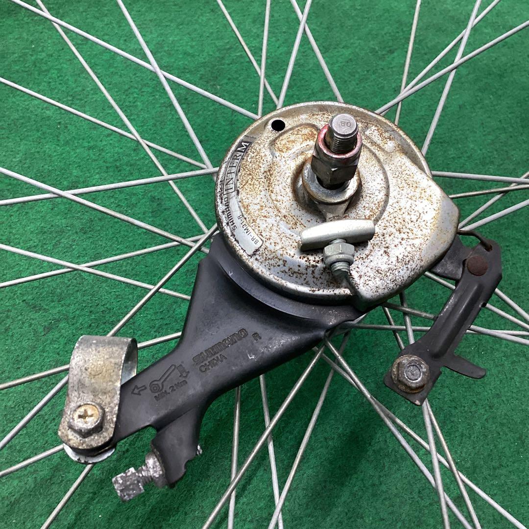 ステンレスリム　後輪 26インチ 内装3段 ローラーブレーキ 電動アシスト自転車