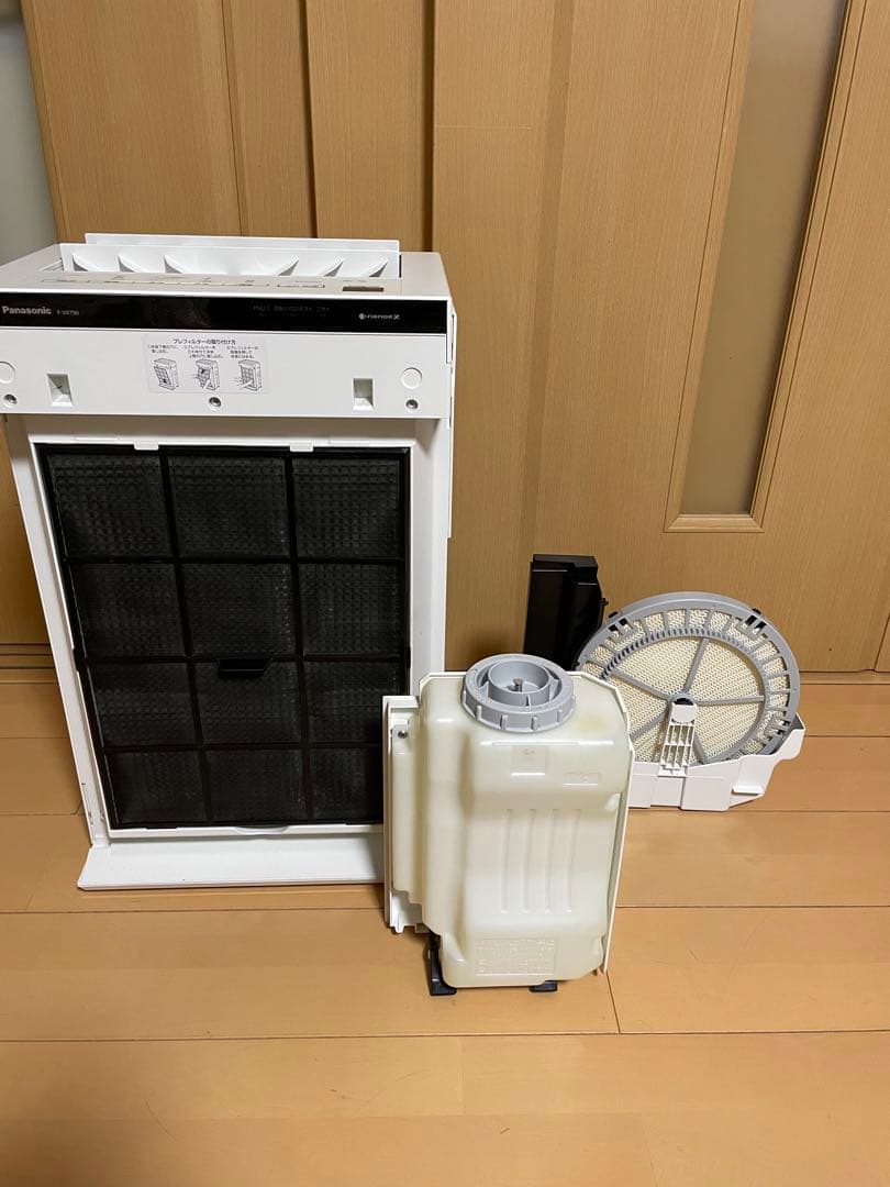 【おまけ付き】パナソニック　F-VXT90 加湿空気清浄機　21年製　取説付