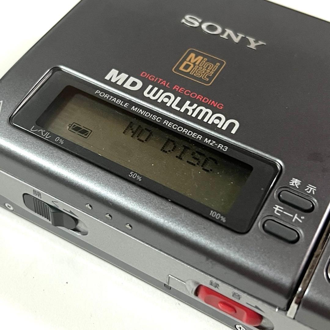 SONY ソニー MZ-R3 MDレコーダー 中古 箱付き　ジャンク品