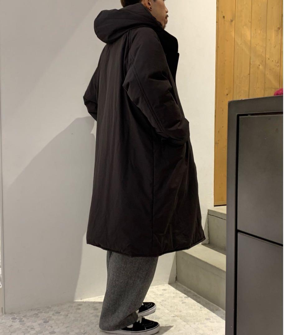 COMOLI 20aw インサレーションフーデッドコート