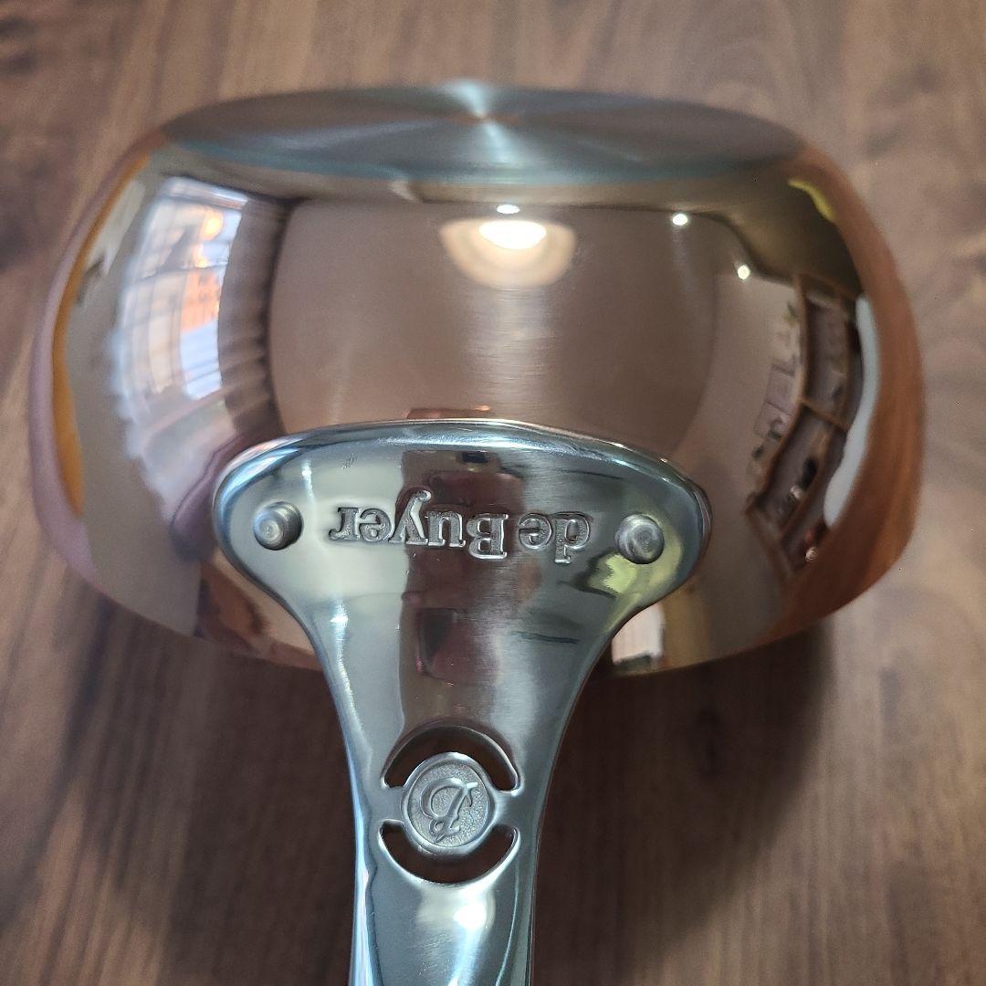 フランス製deBuyerIH対応20センチ銅ソテーパン1