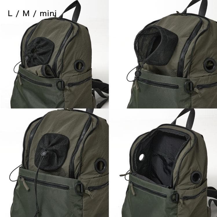 【新品】未使用 MATIE ペットリュック miniサイズ 犬用 ブラック