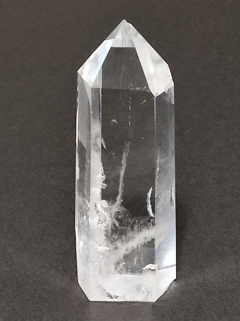 パワーストーン　エンジェルラダー入りクォーツ　ポイント　132g　No.165