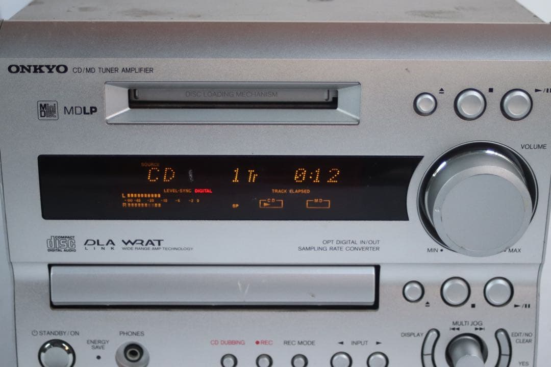 ONKYO オンキョー　オンキヨー CD/MD コンポ FR-X7