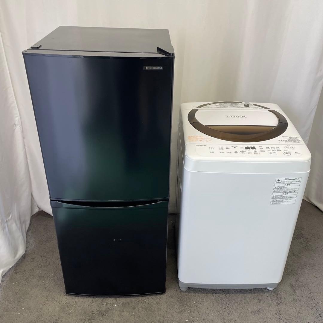 396❤️　設置無料　冷蔵庫　洗濯機　6kg　一人暮らし　単身セット　小型　中古
