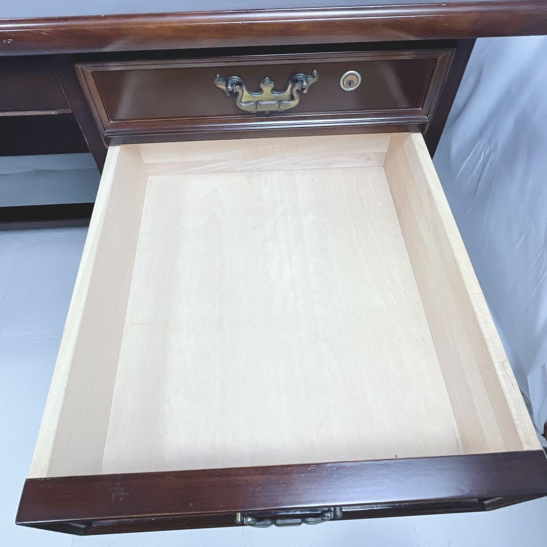 Karimoku カリモク 書斎机 デスク コロニアル ブラウン