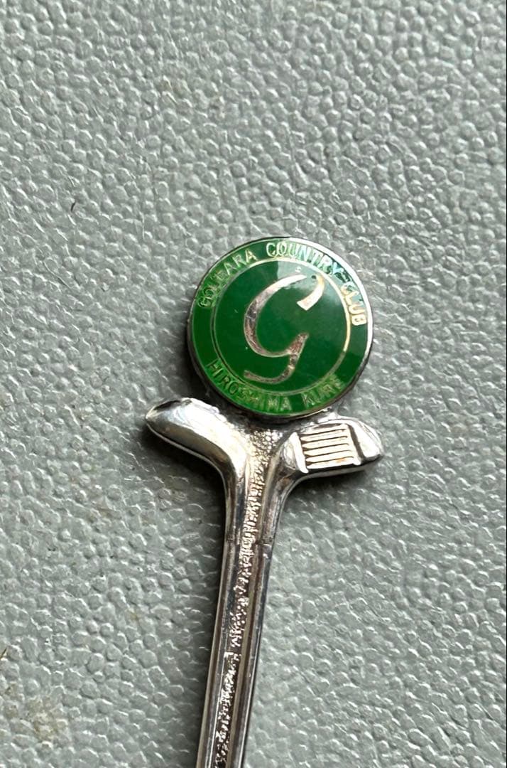 【未使用】ゴルフコンペ賞品カトラリー（スプーン3本）スターリングシルバー宮本商行