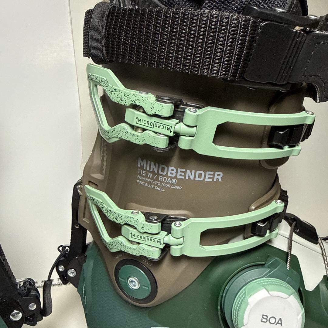 美品 K2 MIND BENDER 115 BOA W 25.5サイズ
