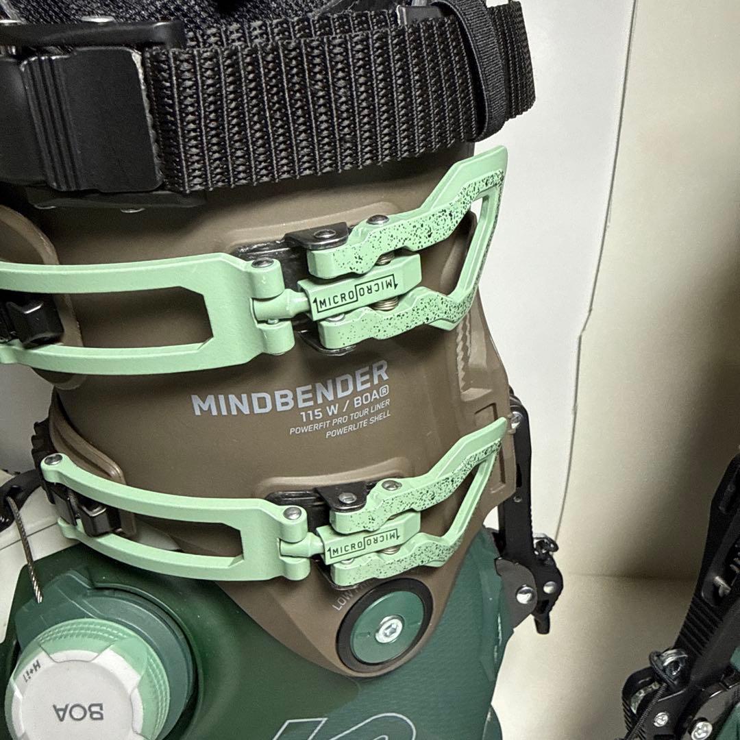 美品 K2 MIND BENDER 115 BOA W 25.5サイズ