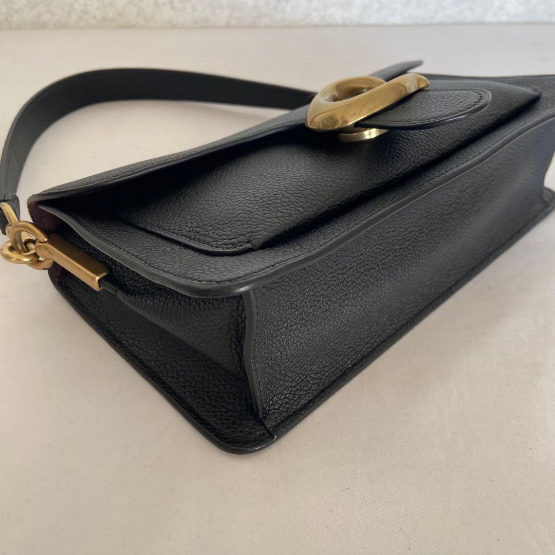 COACH コーチ タビー ショルダーバッグ 26 本革 2way ブラック