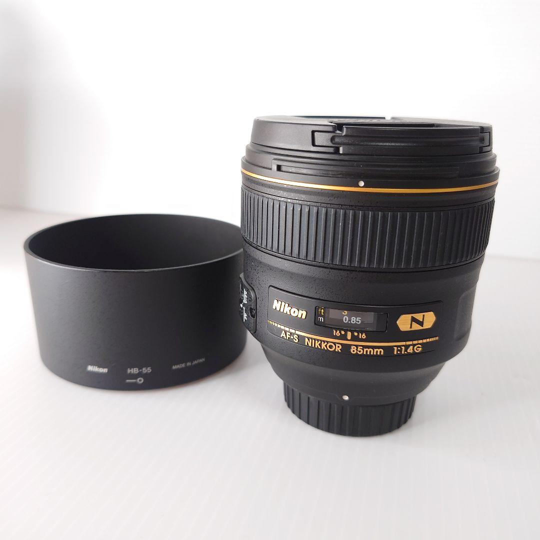 【 美品 】Nikon AF-S 85mm F1.4G 単焦点レンズ