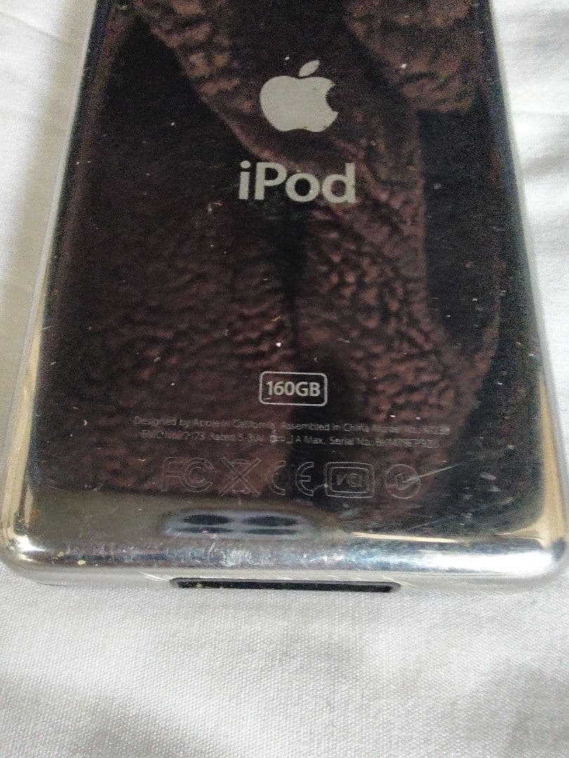 ジャンク品★即購入可!Apple iPod Classic 160GB ブラック