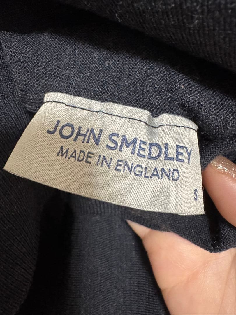 JOHN SMEDLEY ジョンスメドレー　タートルネックニット　サイズ表記S