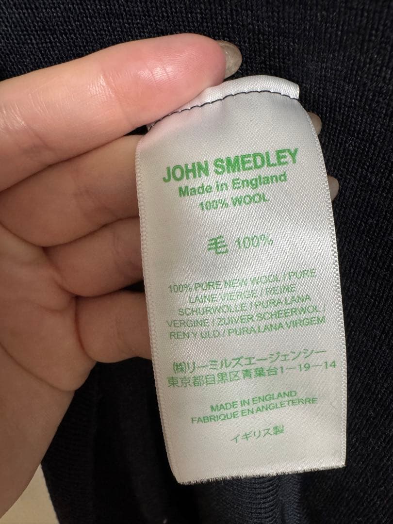 JOHN SMEDLEY ジョンスメドレー　タートルネックニット　サイズ表記S