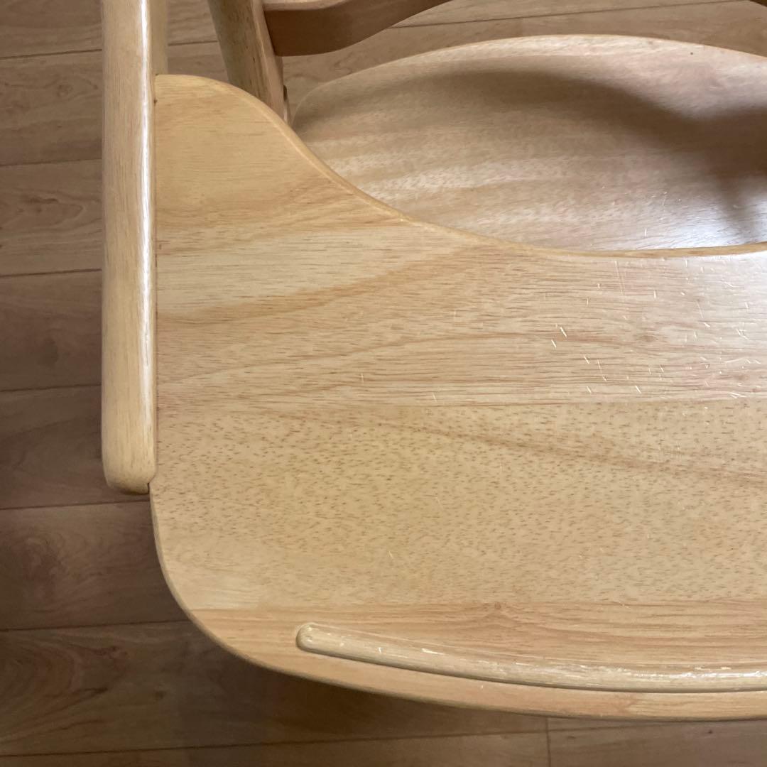 【美品】大和屋　すくすくチェアプラス　テーブル付