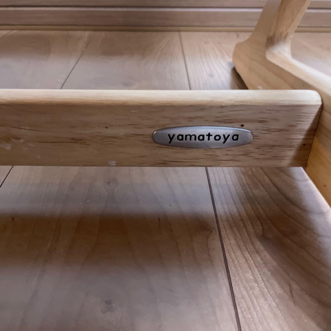 【美品】大和屋　すくすくチェアプラス　テーブル付