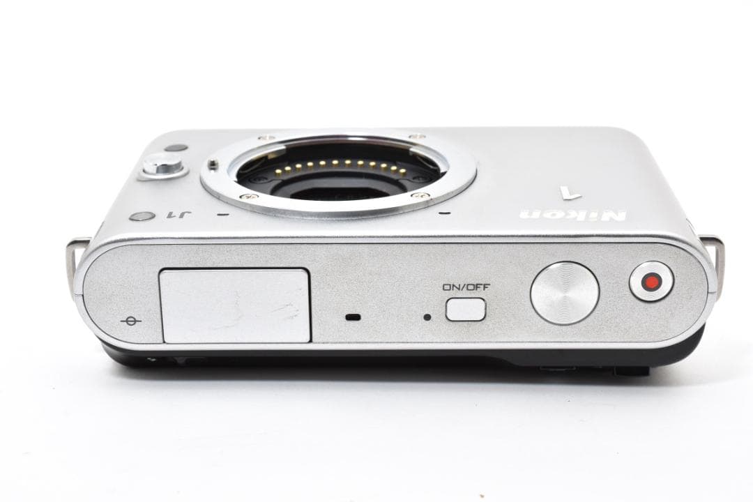 ニコン 1 J1 ミラーレスデジタルカメラボディ シルバー バッテリー x2