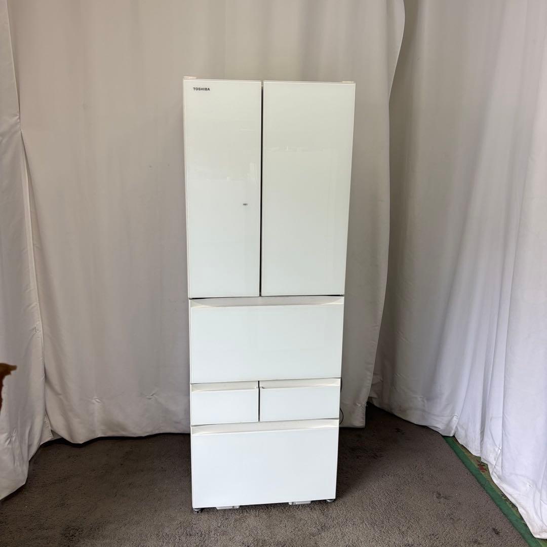 ★144　冷蔵庫　東芝　400ℓ〜500ℓ　大型　綺麗　フレンチドア　設置無料