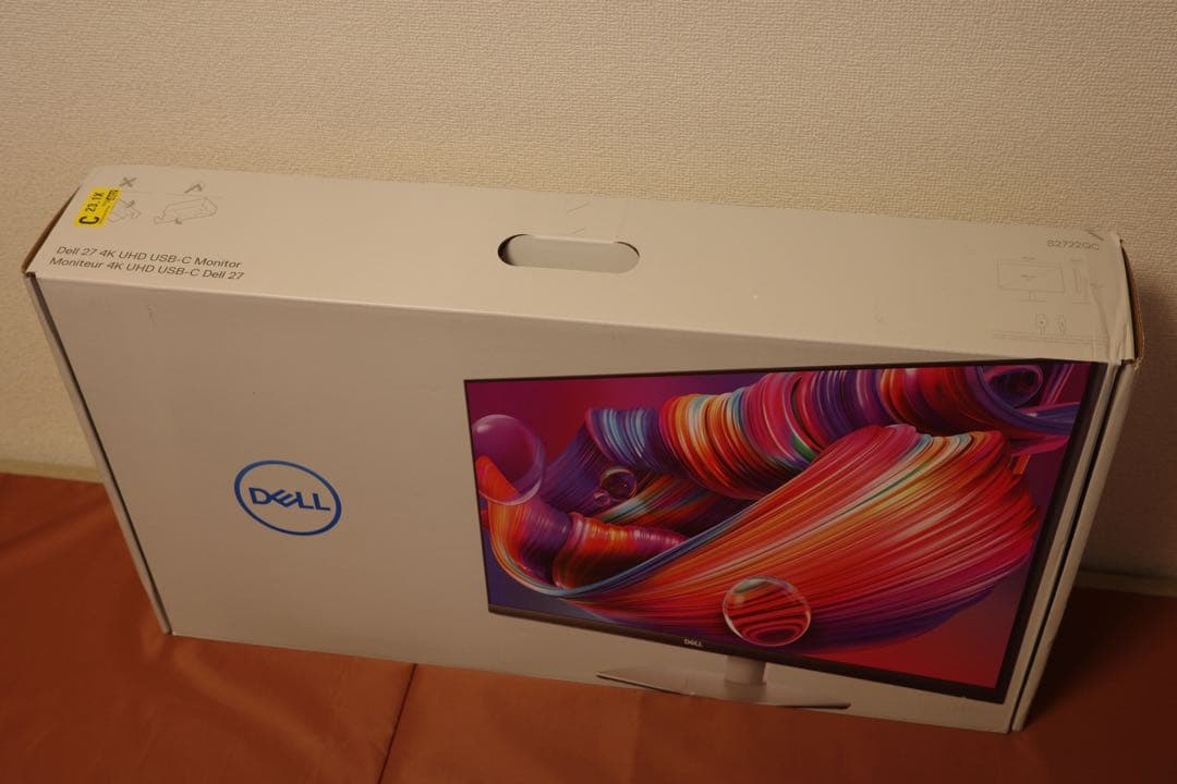 【3年保証付き】Dell 27インチ4kモニター S2722QC