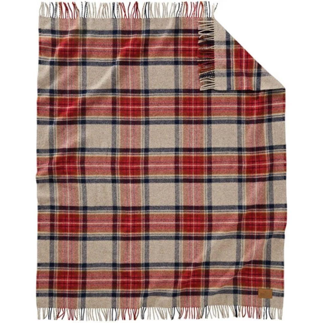 Pendleton チェック柄ウールブランケット