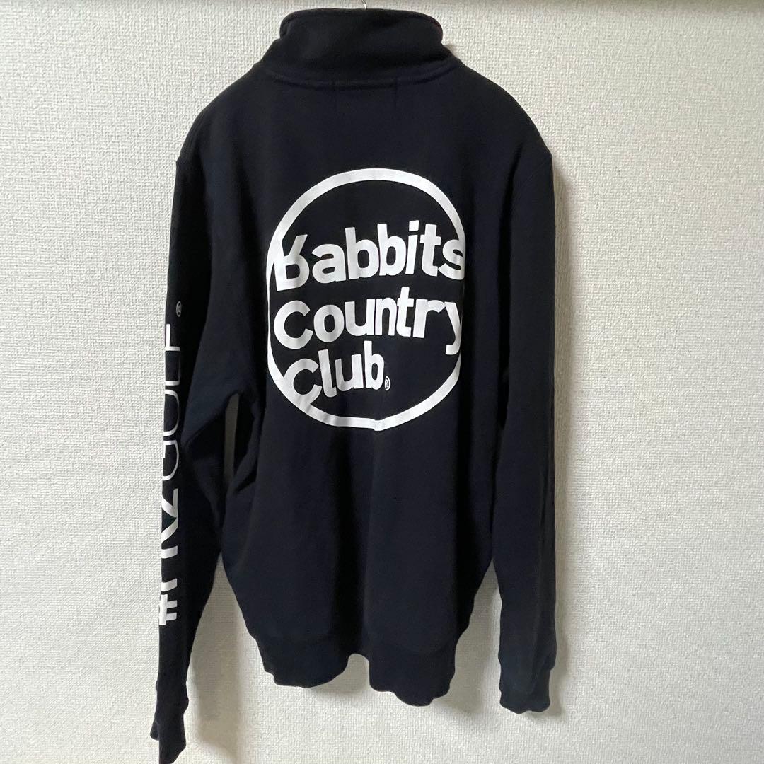 FR2 GOLF　ハーフジップ　スウェット　プルオーバー　長袖　黒　M