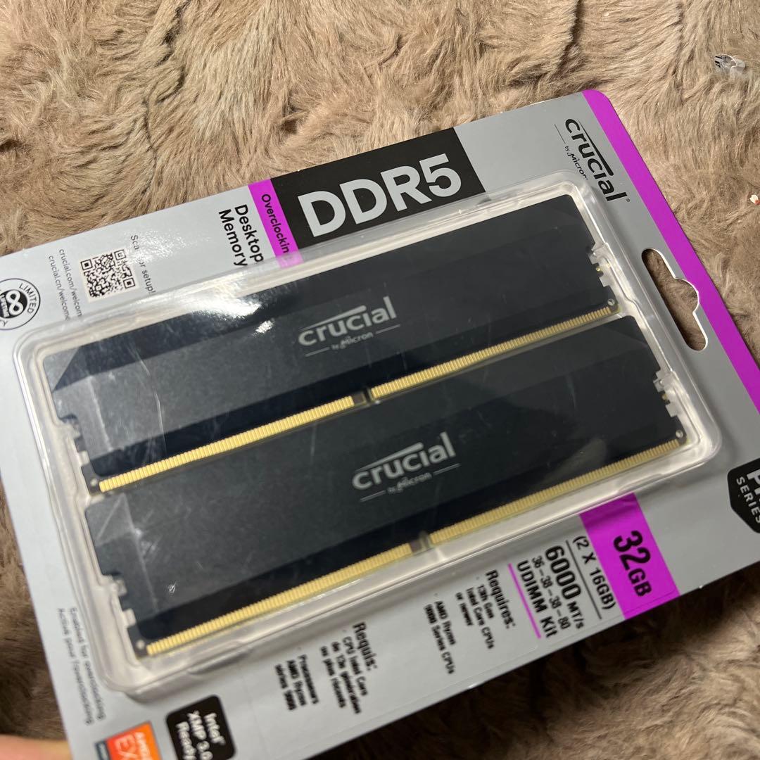 Crucial(クルーシャル) PRO (マイクロン製) 16GB×2枚