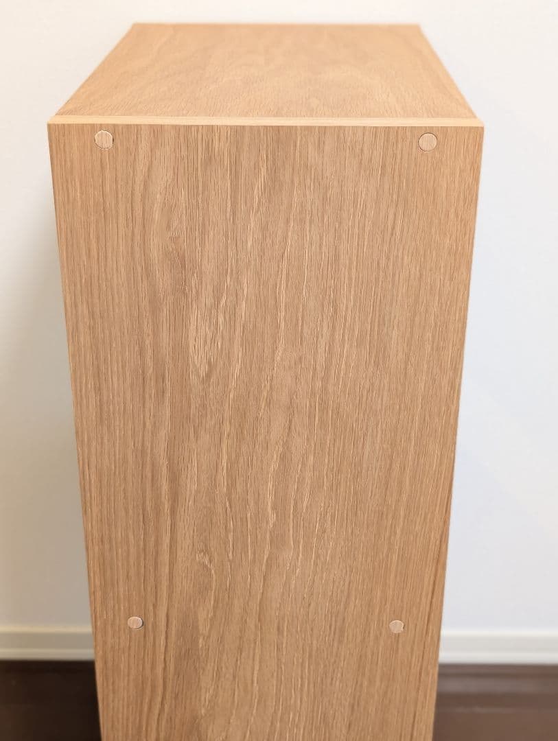 無印 スタッキングシェルフ 2段 オーク材