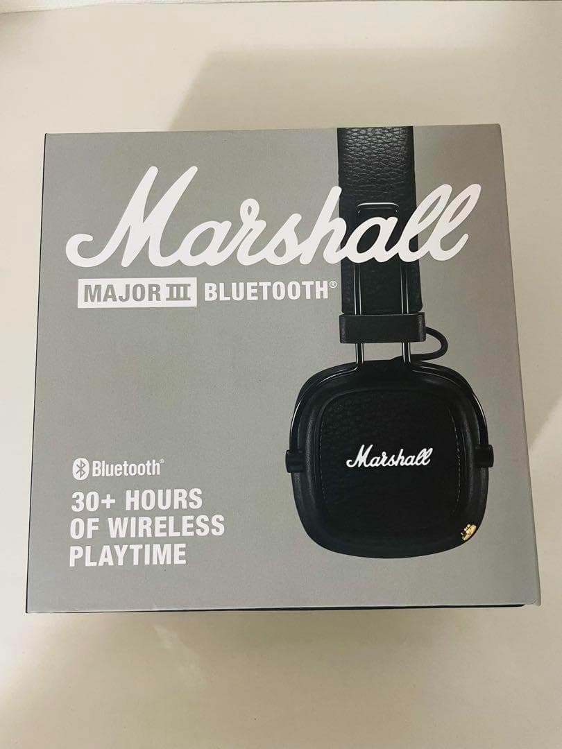 正規品 マーシャル ヘッドホン ブラック MAJOR III メジャー3 ⑤