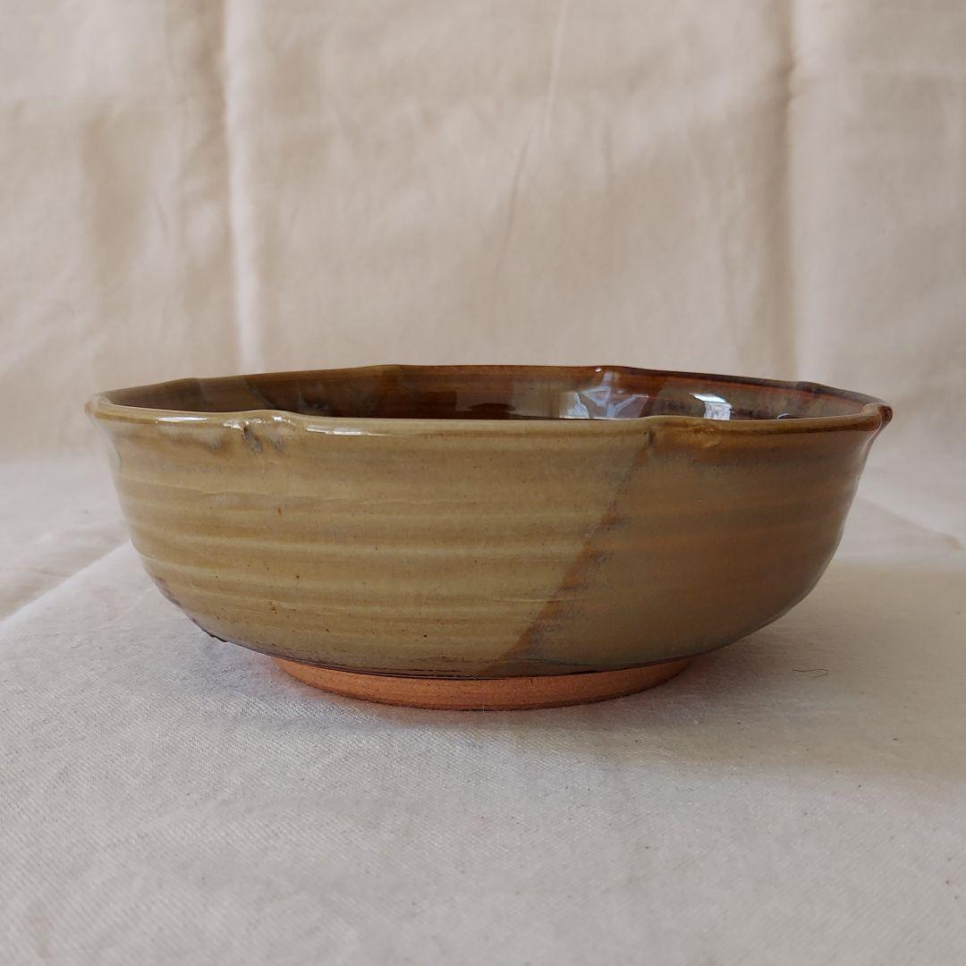 【味舌隆司(ましたたかし)】菓子器　菓子鉢　菓子入れ　高取釉　茶道具　茶道　美品