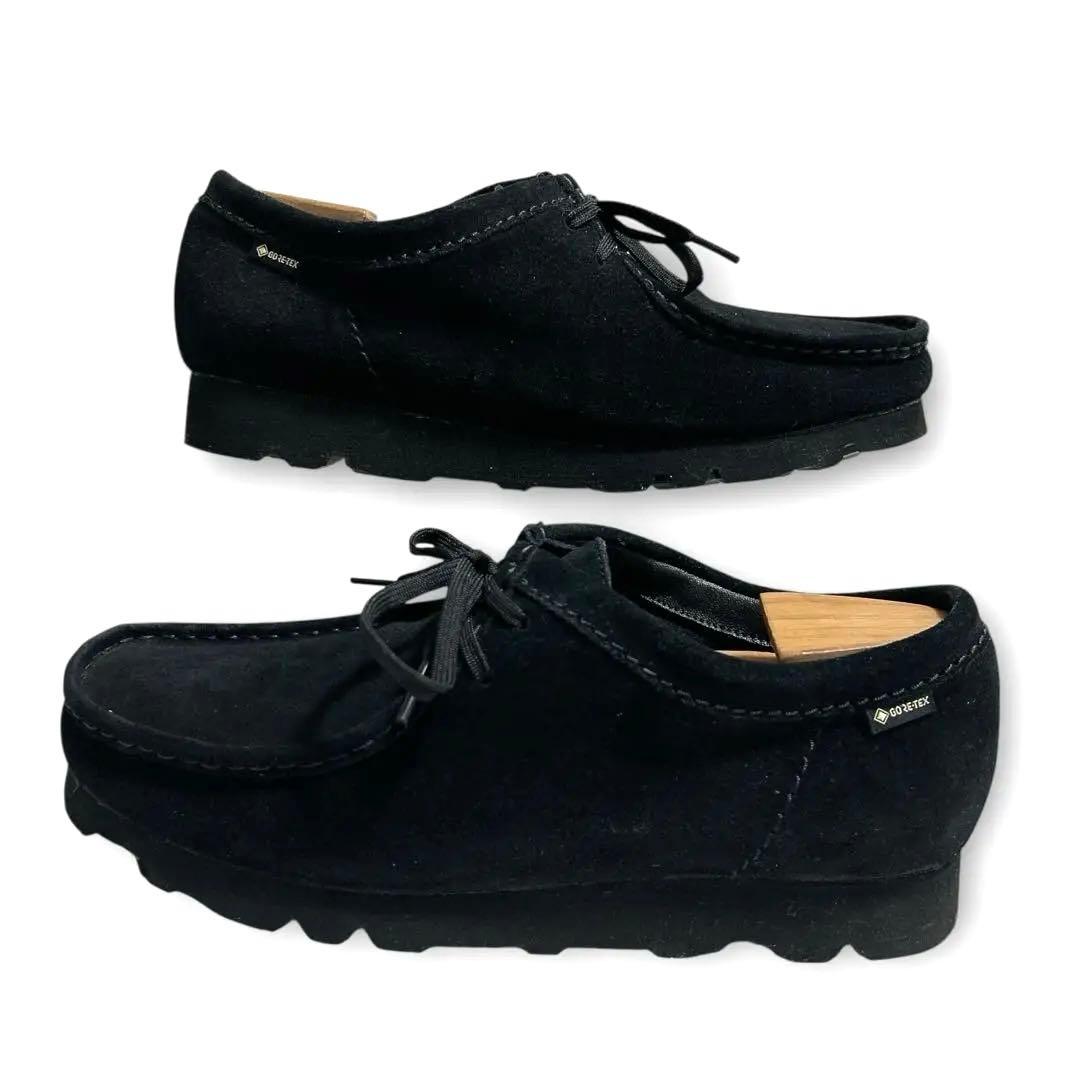 極美品　クラークス　ワラビー (26.5) ゴアテックス　スエード　ビブラム