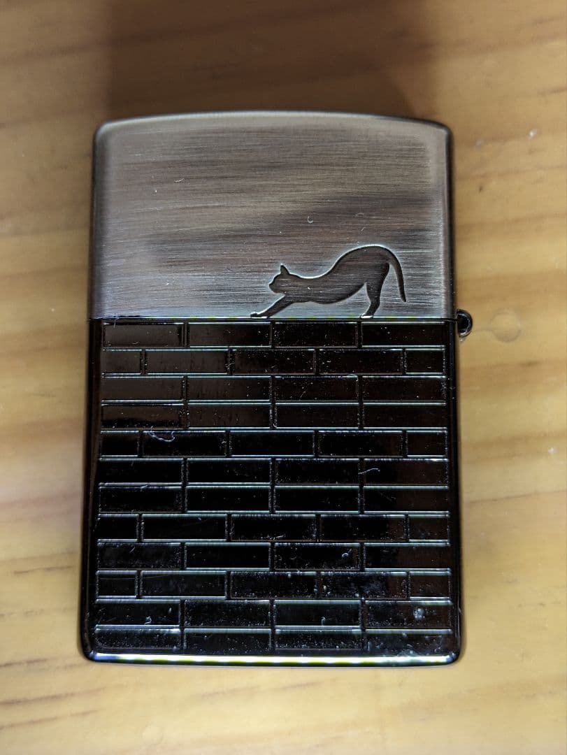 ジッポ　キャットウォーク柄