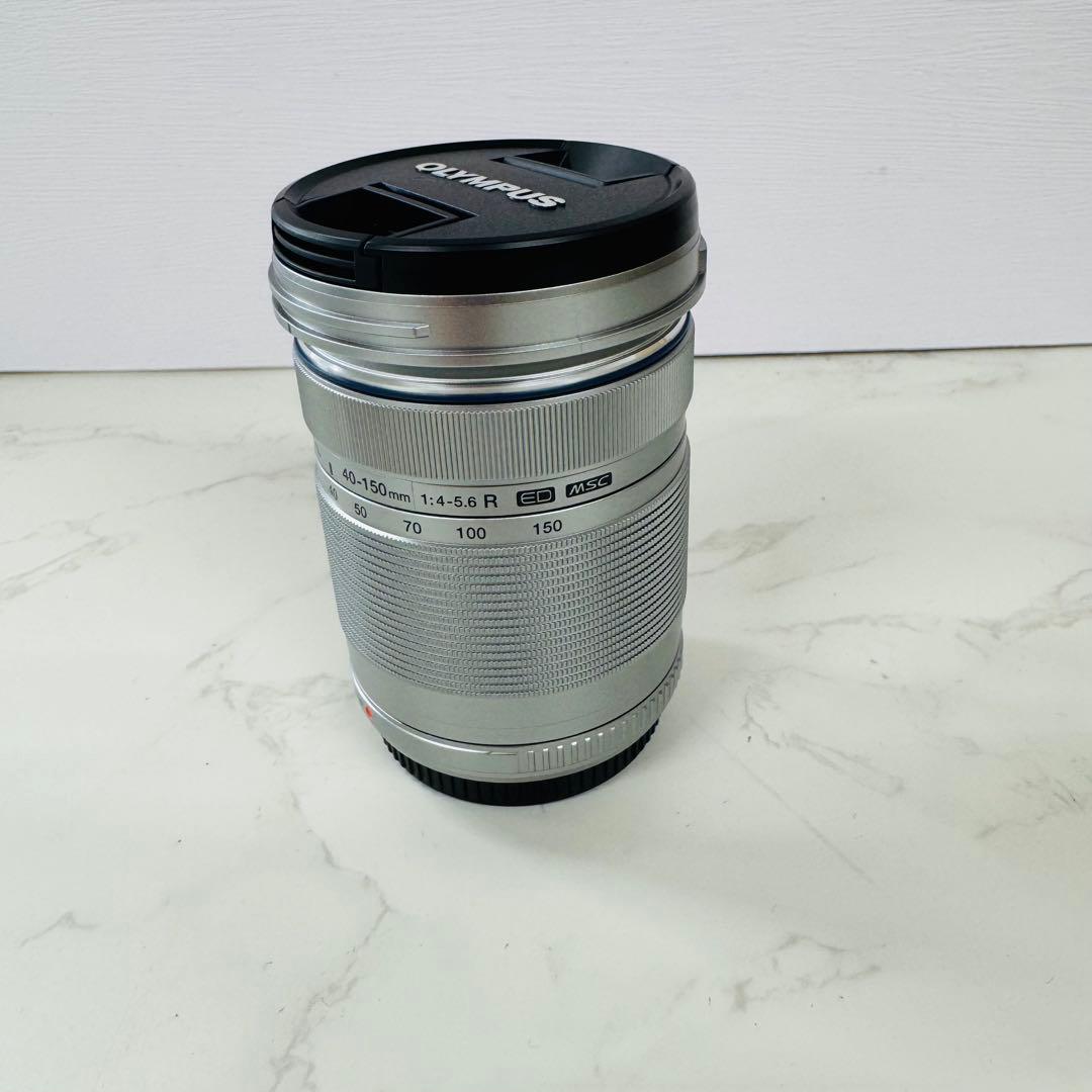 美品 OLYMPUS M.ZUIKO DIGITAL 40-150mm望遠レンズ