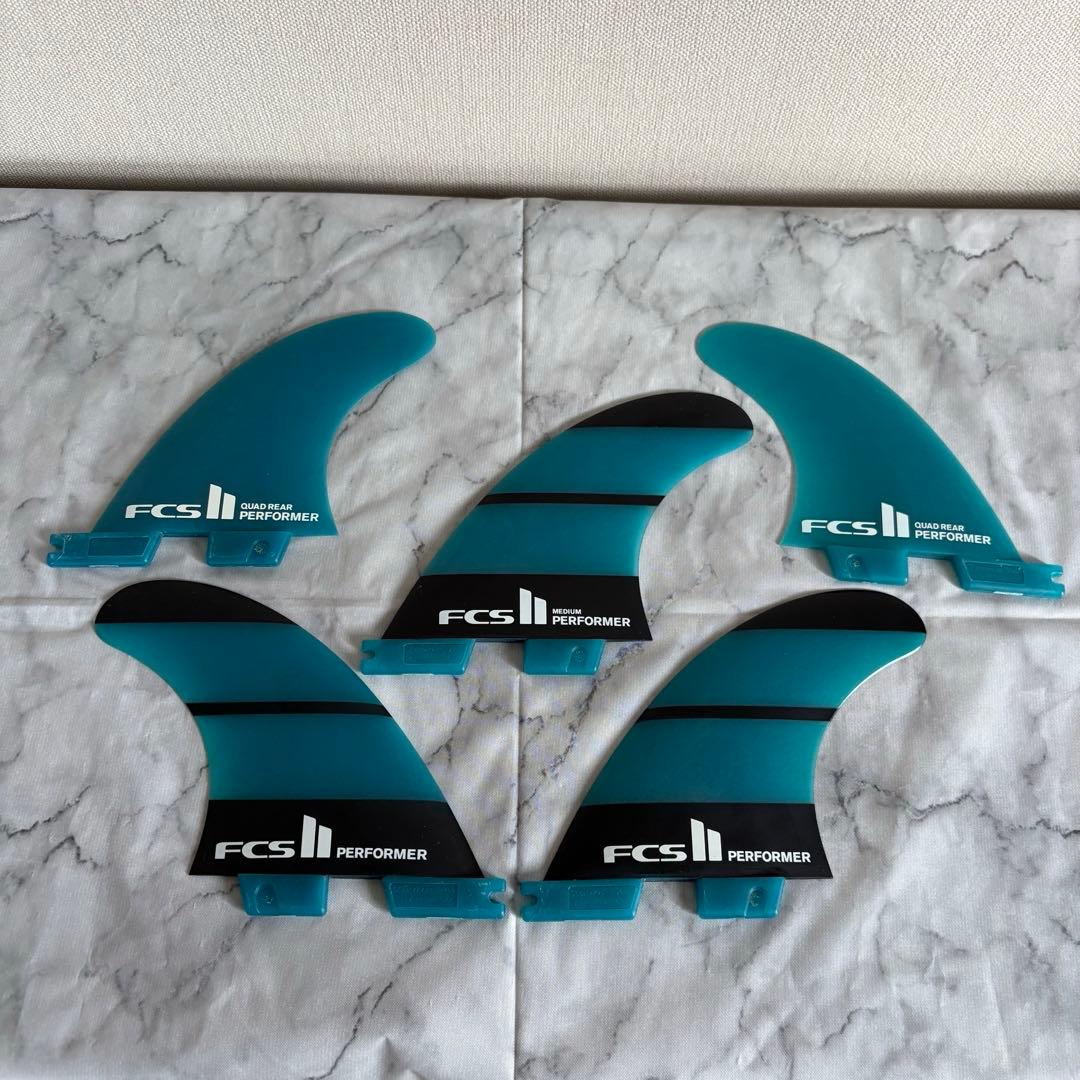 FCS II PERFORMER トライ&クワッド5枚セット