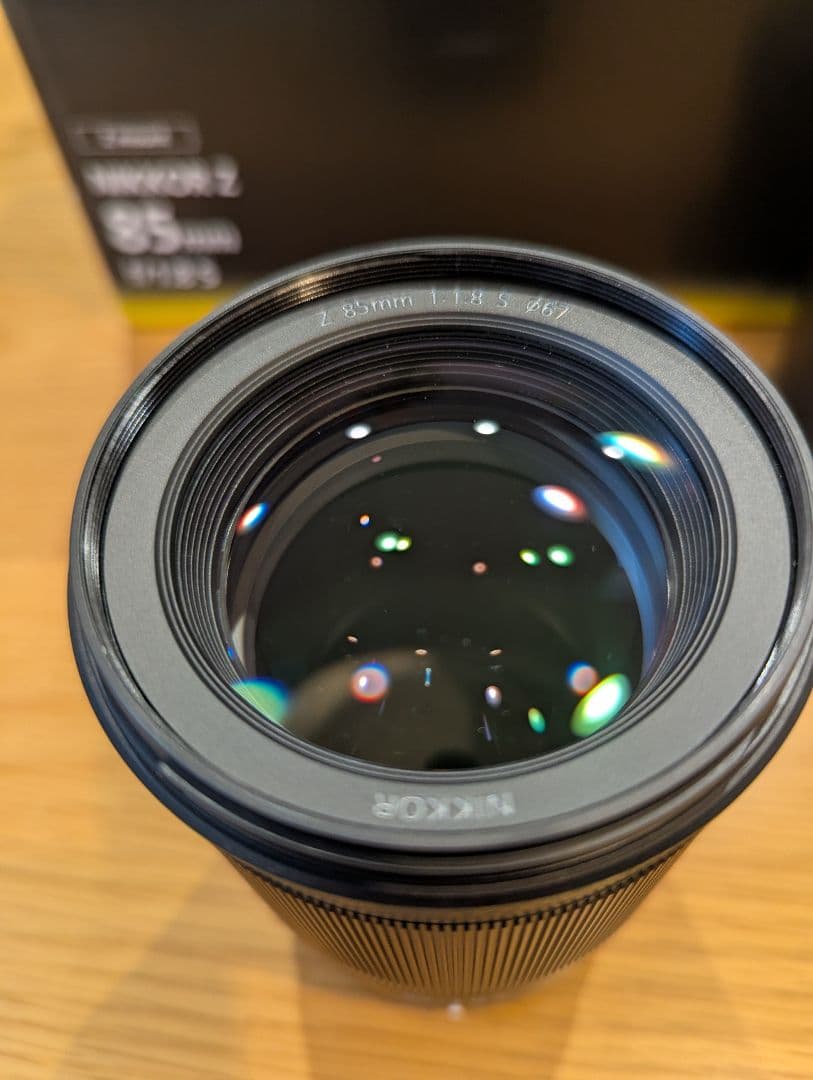 美品ニコンNIKKOR Z85mm f/1.8 S 箱付Zマウント