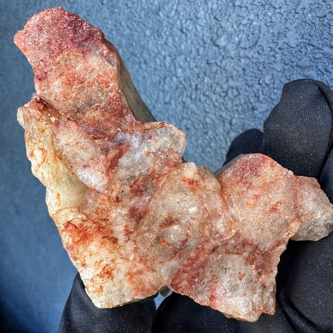 高透明度❗️浄化ファントム☆魔除スモーキーシトリン水晶 クラスター天然石A1453