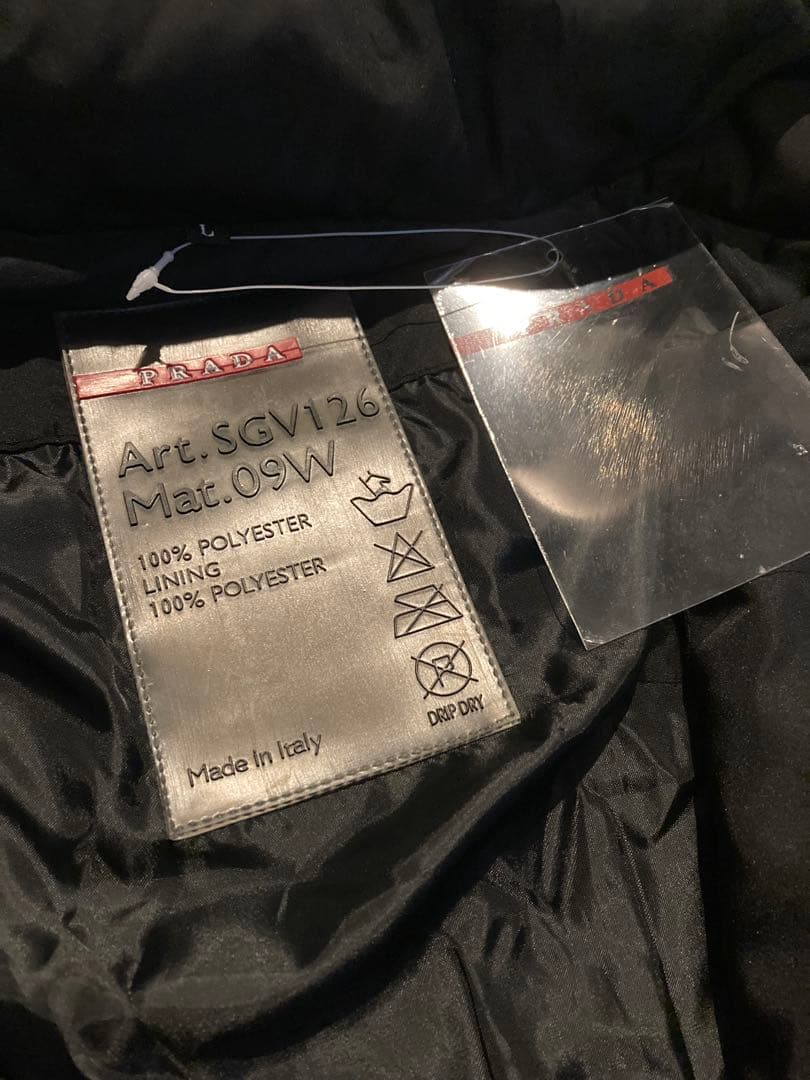 PRADA SPORTS SGV126 中綿ジャケット　プラダ　※チャック難あり