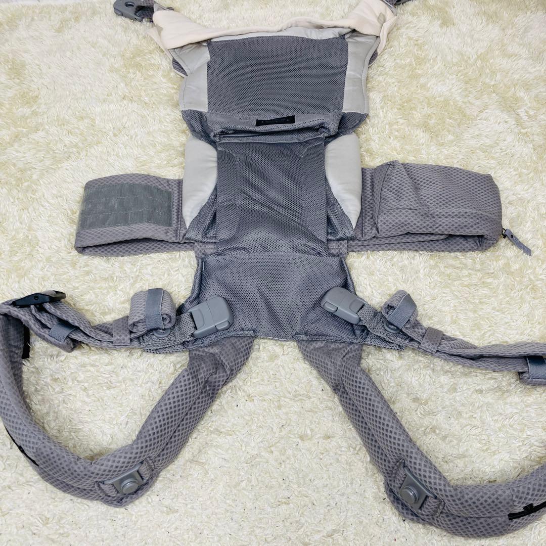 【美品】NUNA ヌナ cudl カドル メッシュグレー 抱っこ紐