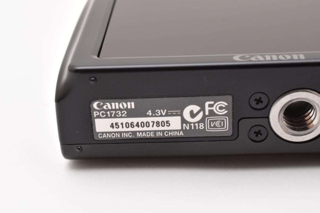 【極美品】Canon PowerShot A2300IS ブラック　ほぼ新品！