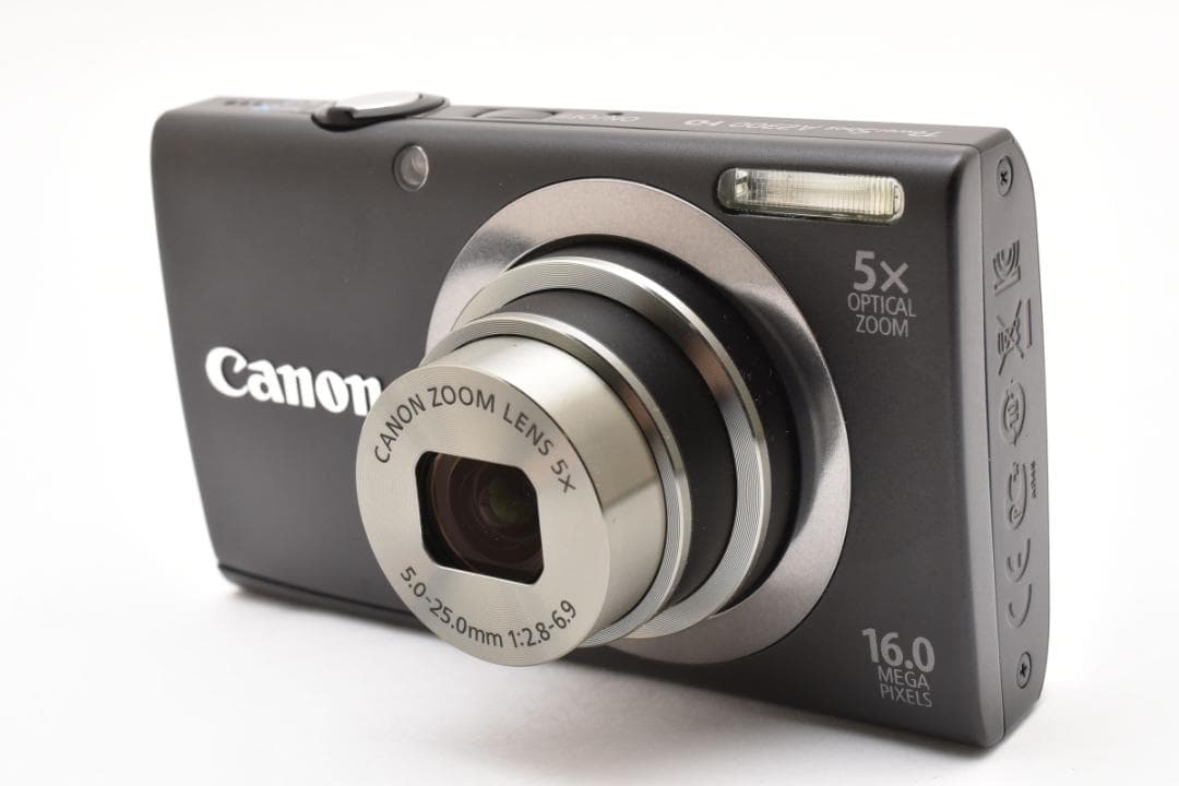 【極美品】Canon PowerShot A2300IS ブラック　ほぼ新品！