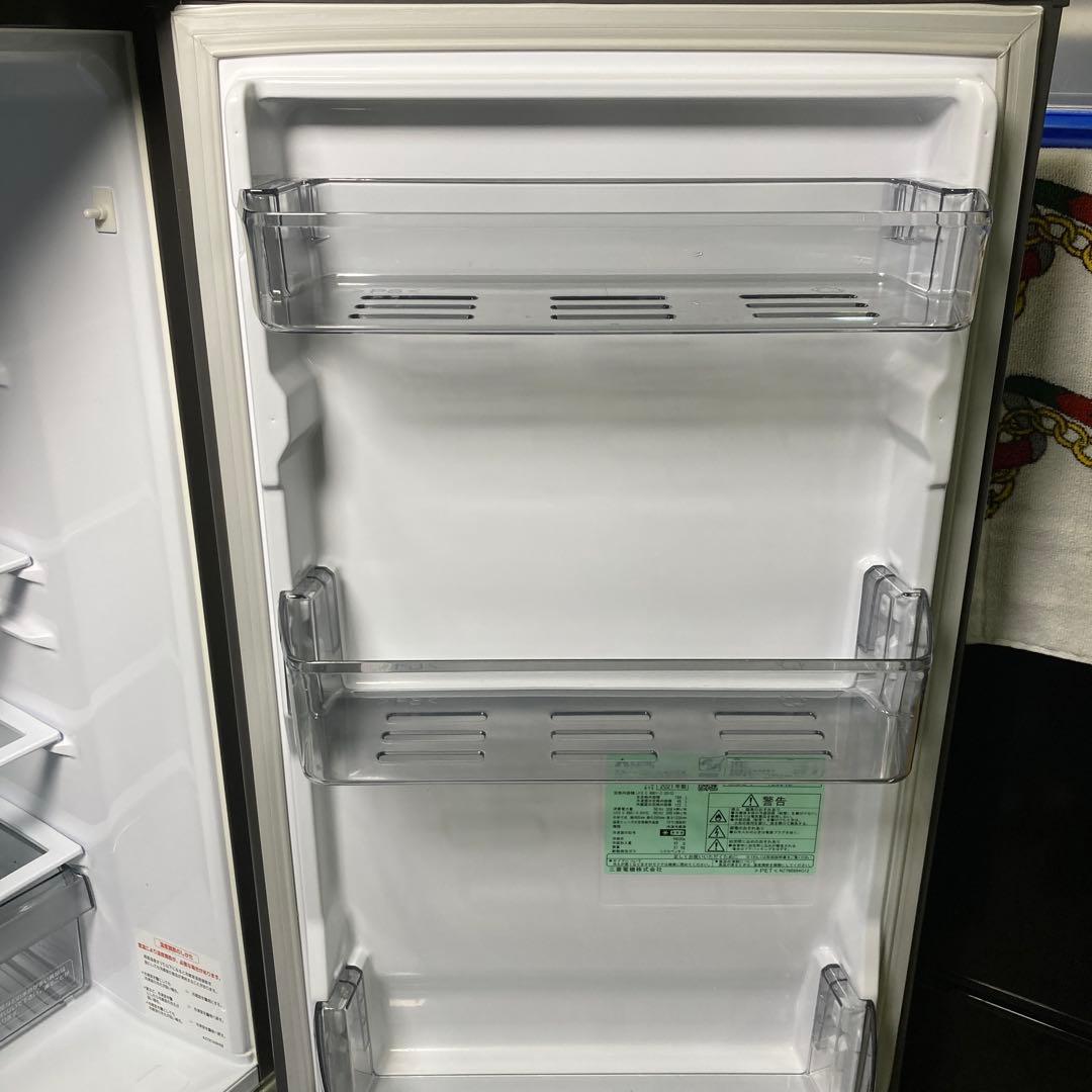 MITSUBISHI 冷蔵庫 168L マットチャコール MR-P17F-H