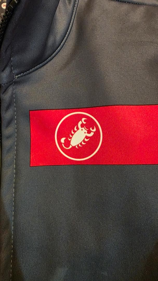 カステリ Castelli フリー3ジャケット サイズM 防風 冬用