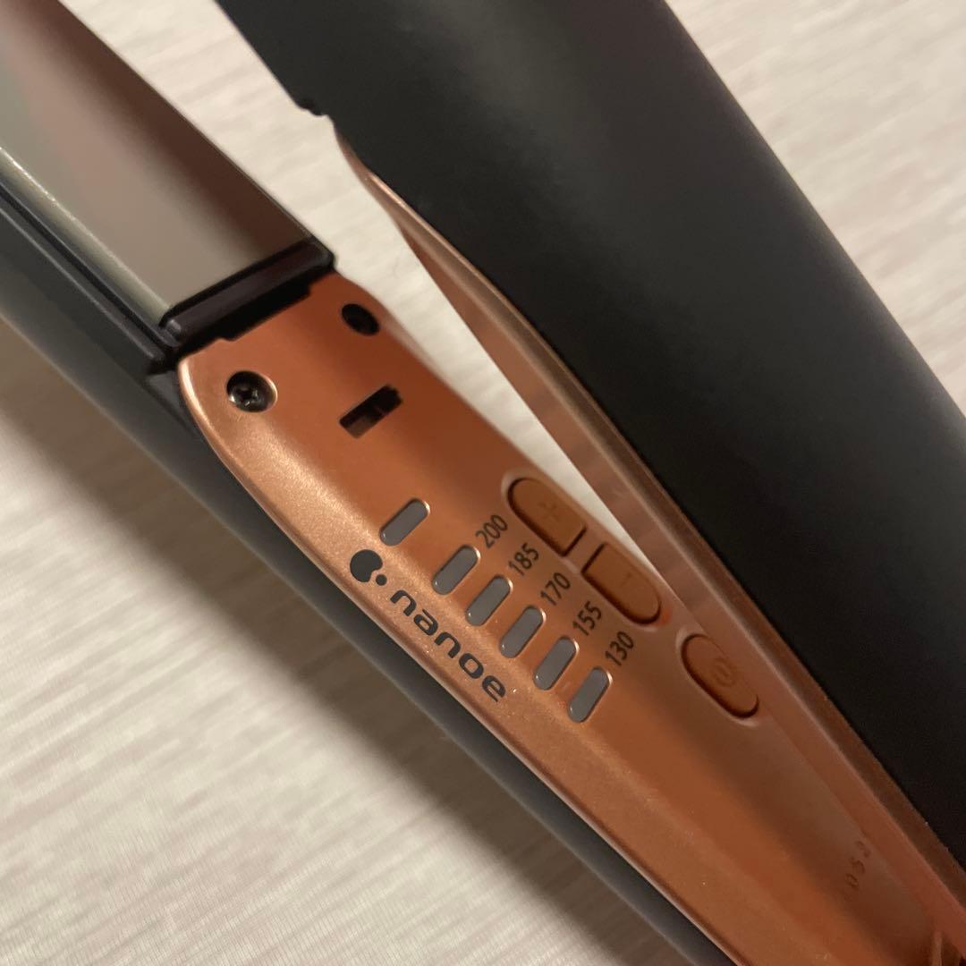 Panasonic nanocare ストレートヘアアイロン ブラック