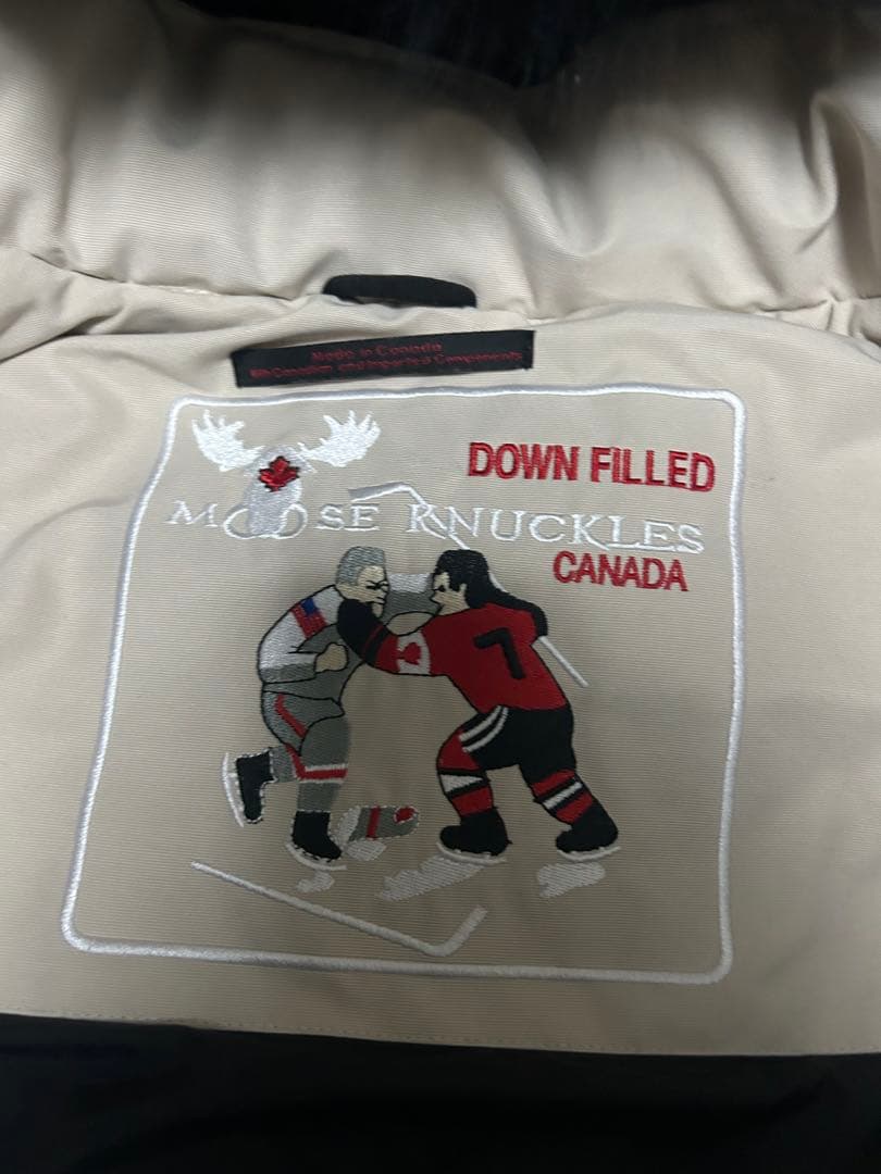 Moose Knuckles ダウンジャケット ホワイト