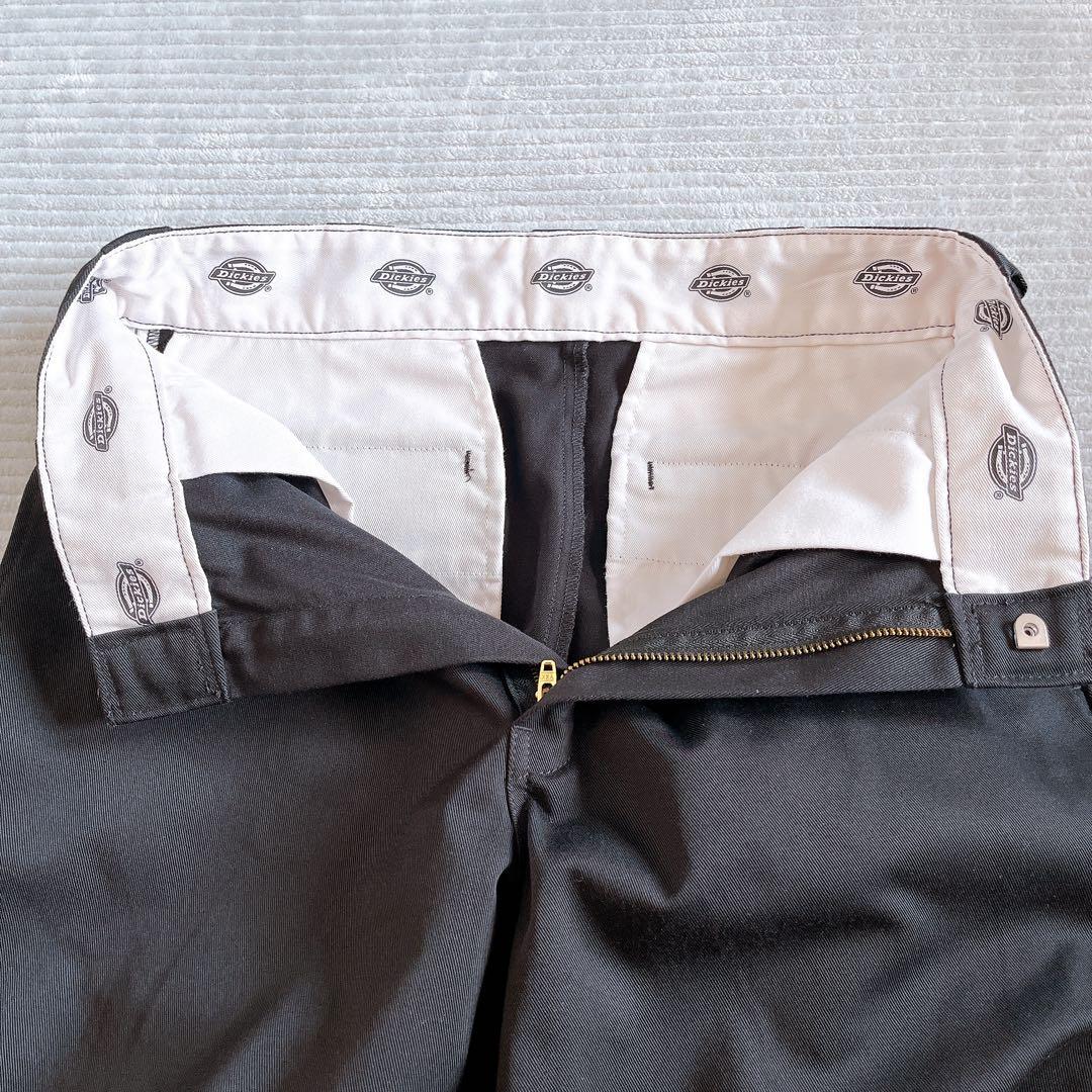 ok.soon×dickies wide chino pants black S