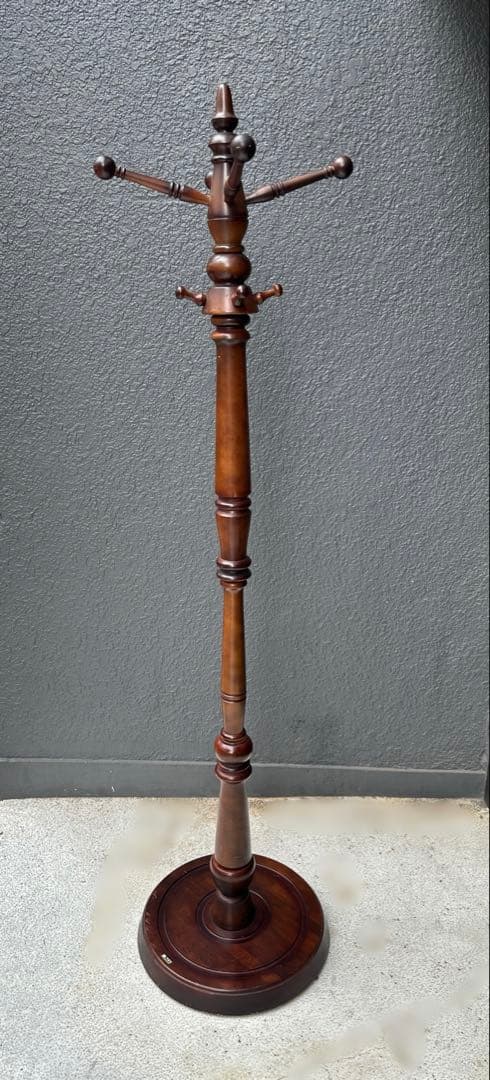 karimoku カリモク家具　コロニアル　ポールハンガー コートハンガー