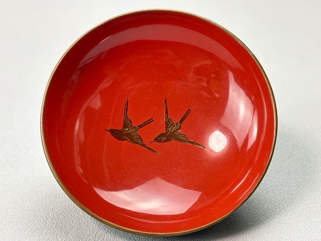 時代漆芸 金蒔絵 木製 菓子椀 吸物椀 10客セット R7112345