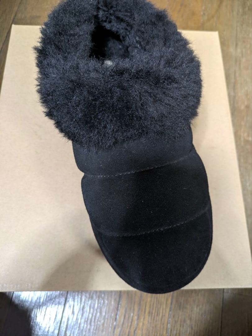 【美品】UGG ブラック ムートンブーツ