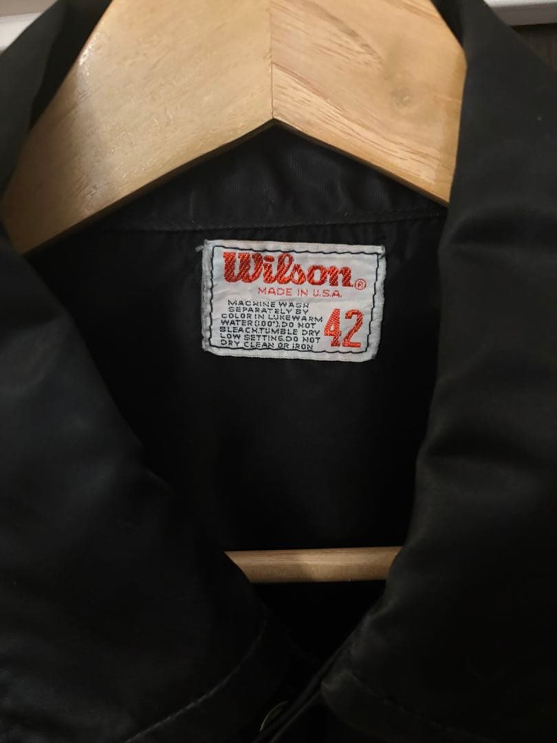 K*R様 Wilson 80sナイロンコーチジャケット