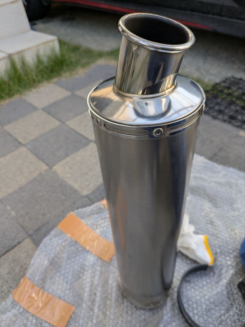 ZRX1200r OVER スリップオンマフラー